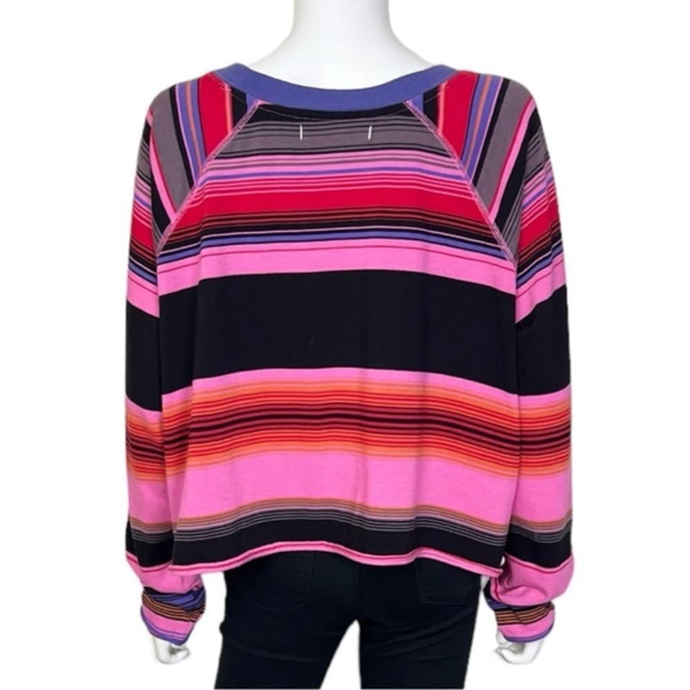 Free People We The Free Baja Long Sleeve Top in Euphoric Orchid - Thumbnail 7