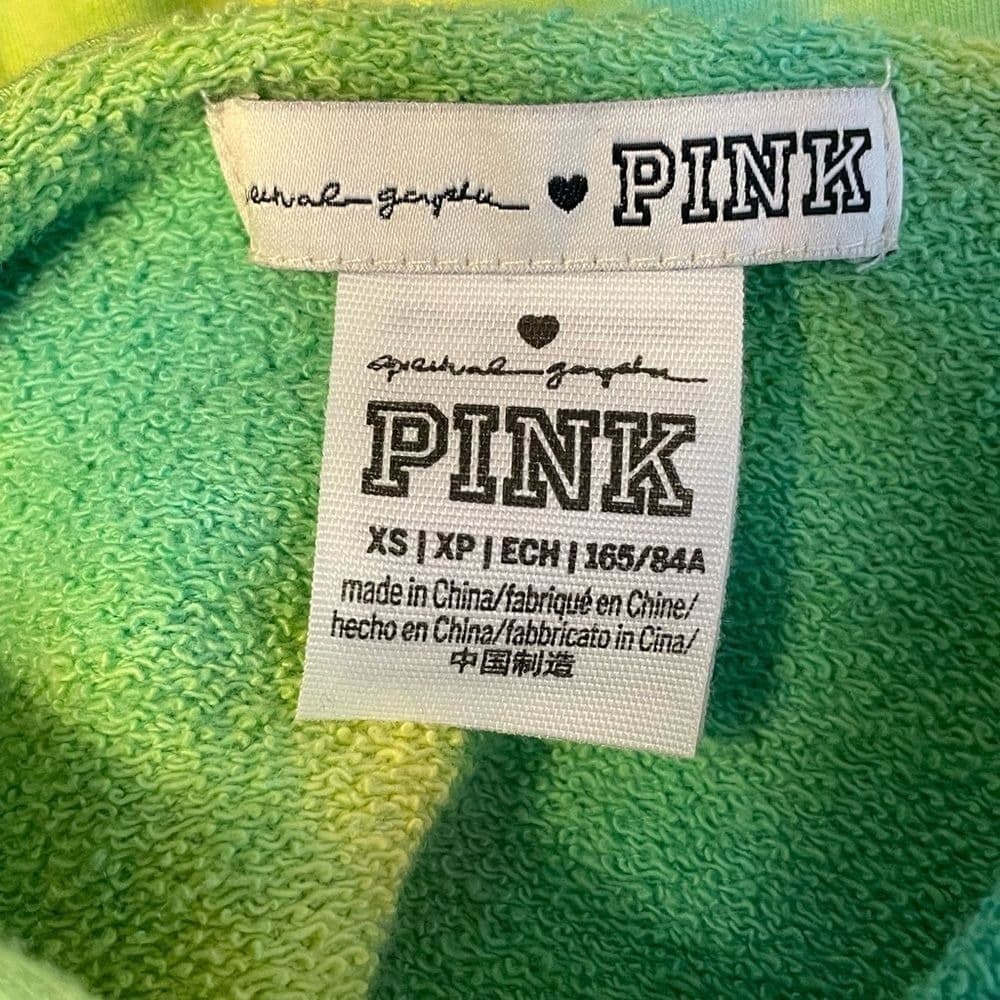 Spiritual Gangster for VS PINK Tie Dye Hoodie Dress Size XS - Thumbnail 7