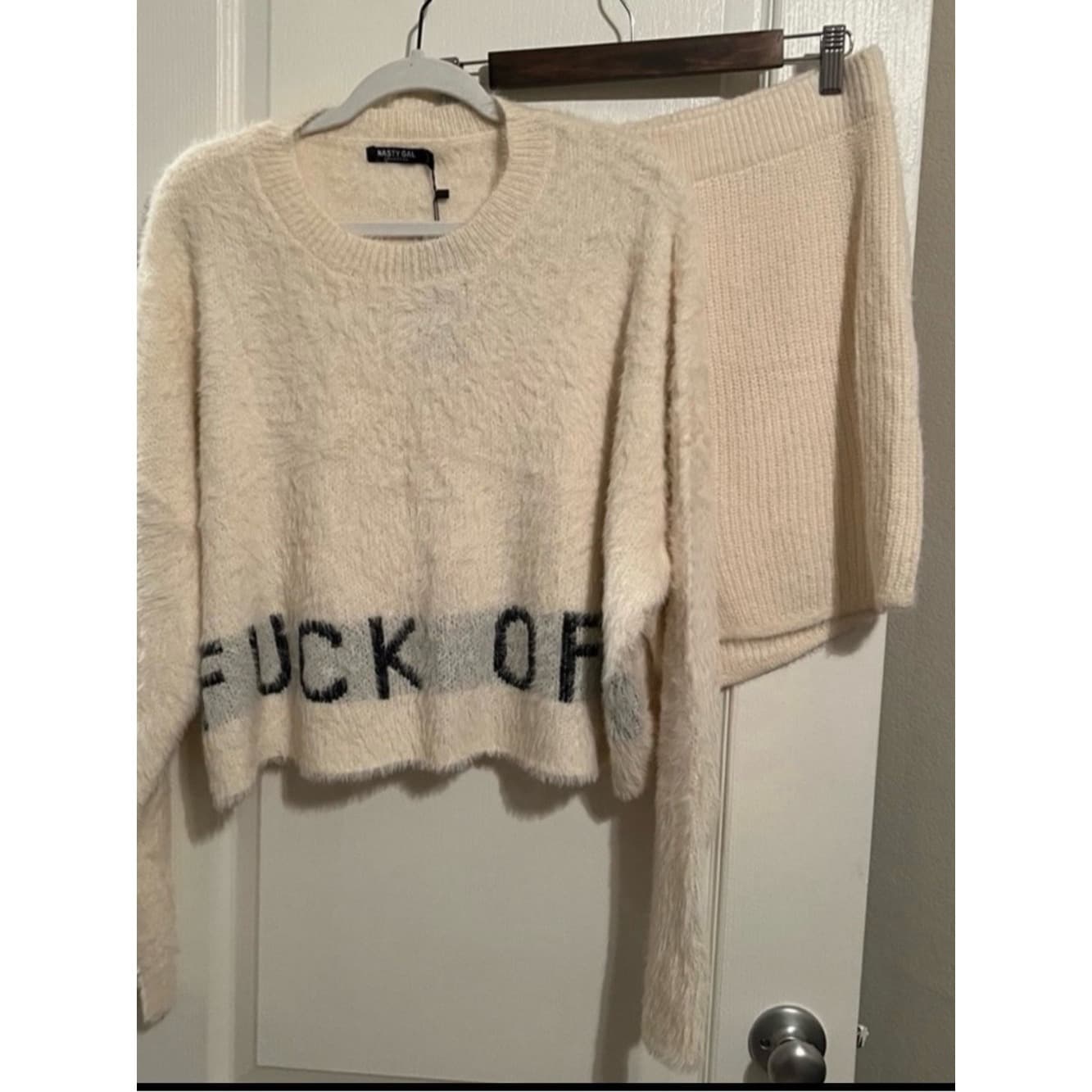 Nasty Gal Fuzzy Lounge Set - Thumbnail 2