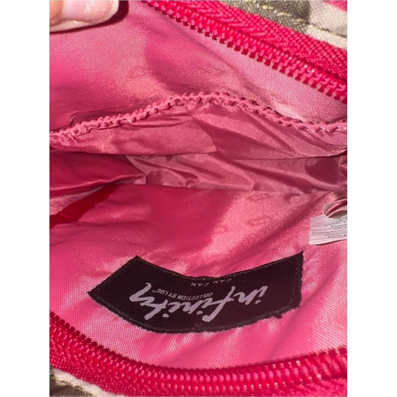 LUG Infinity Can Can Small Pink Camouflage Crossbody - Thumbnail 4
