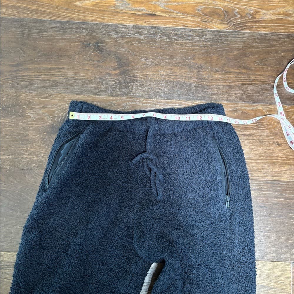 SKIMS Black Cozy Track Joggers - Thumbnail 6