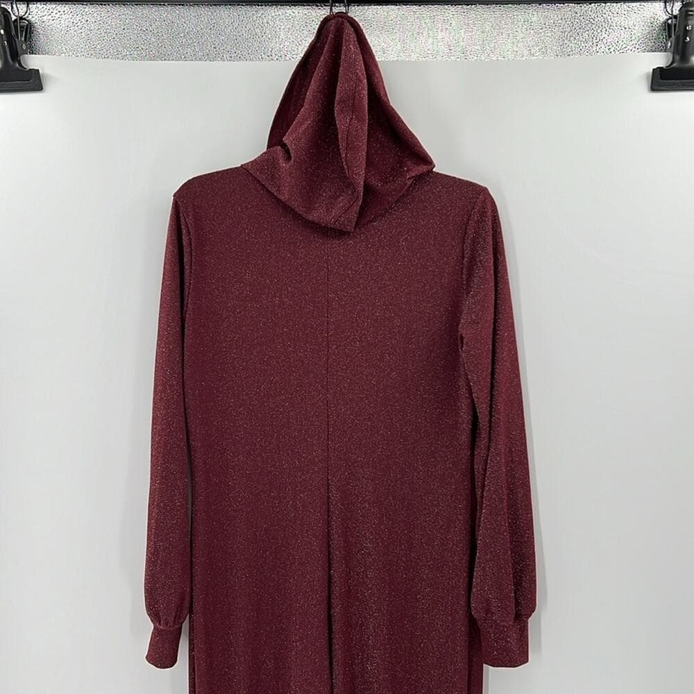 Savage x Fenty Sleep & Shine Hooded Onesie in Red Cocoa - Thumbnail 7