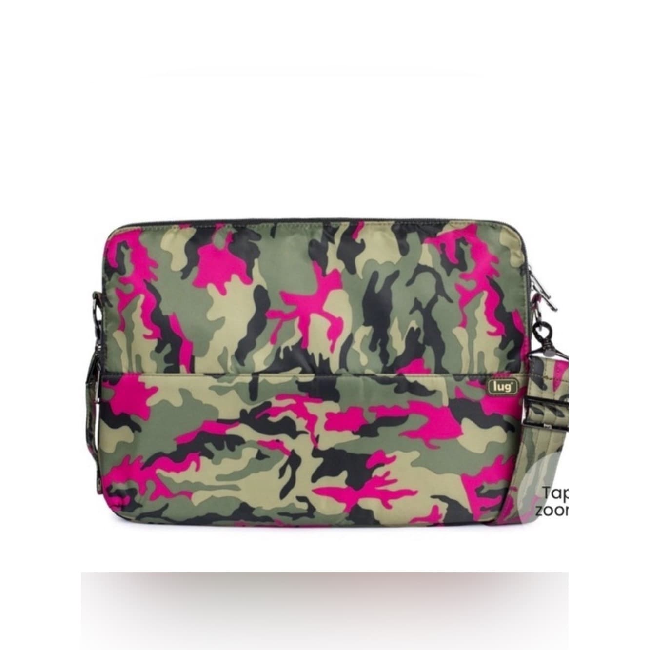 Lug Delta laptop bag in Orchid Camo - Image 1