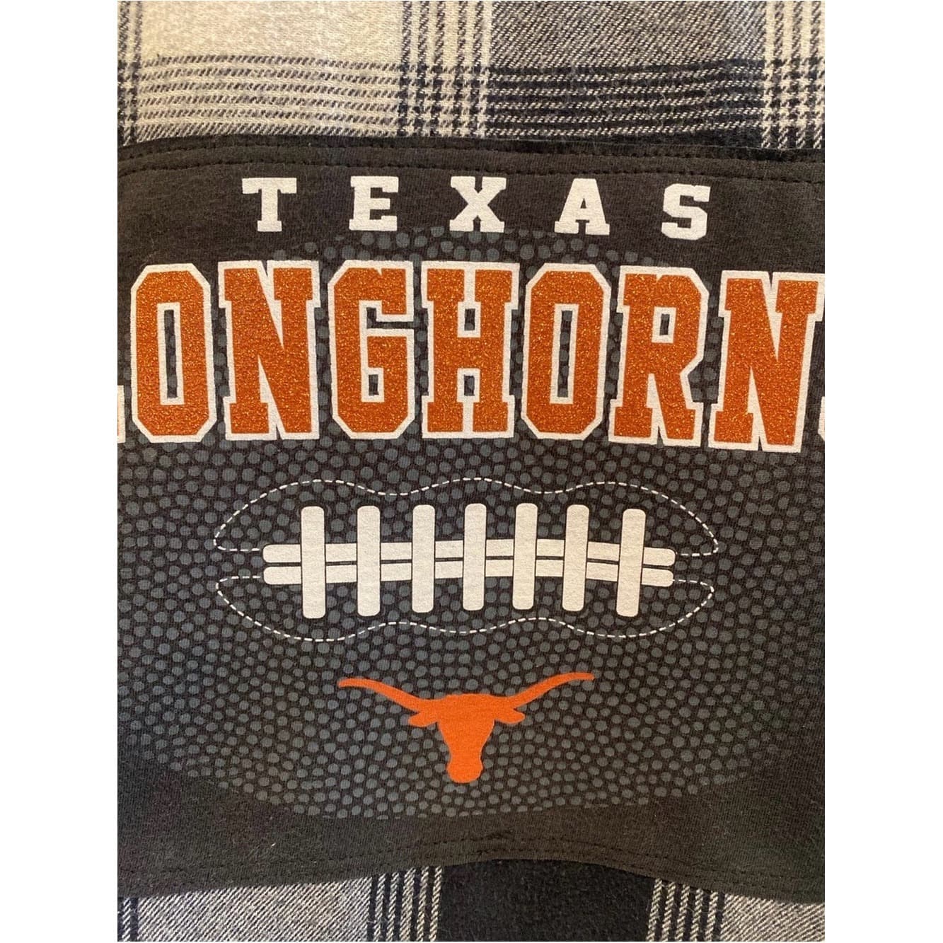 Upcycled Texas Longhorns Flannel - Thumbnail 2