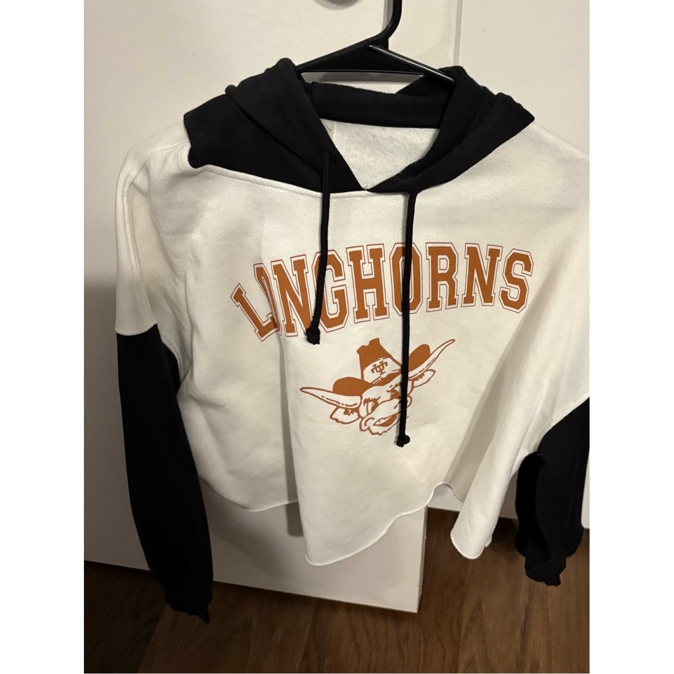 Texas Longhorns Cropped Hoodie - Thumbnail 2