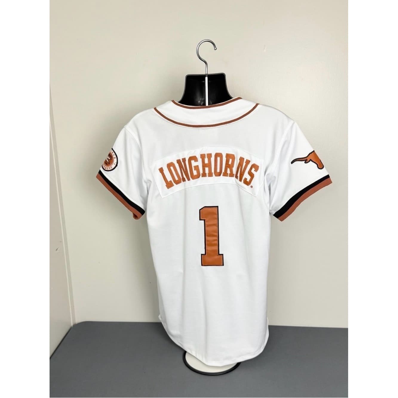 Texas Longhorns Baseball Jersey - Thumbnail 2