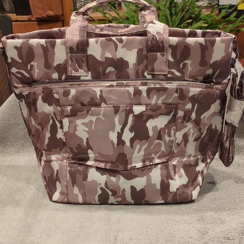 Lug Dory XL Convertible Tote Bag- Camo Taupe - Thumbnail 7