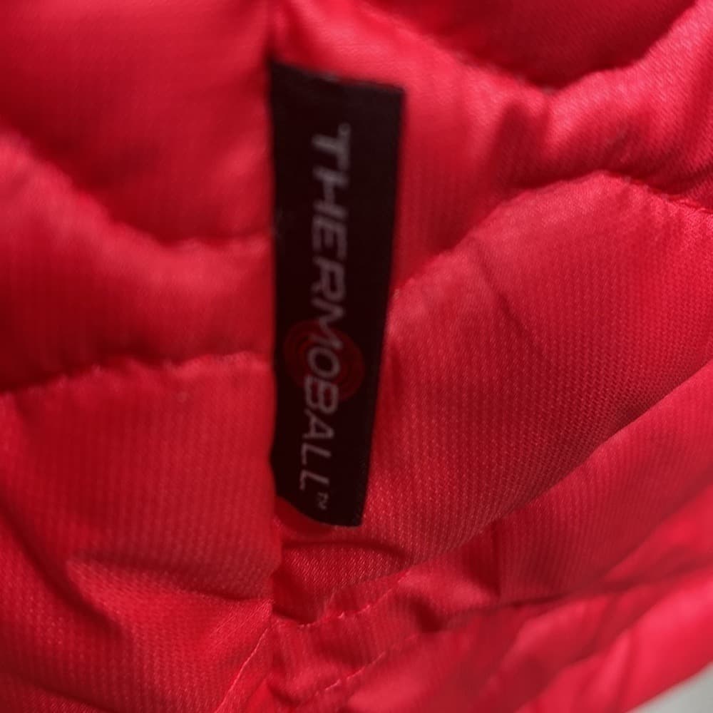 The North Face Women's Red Quilted Puffer Jacket - Thumbnail 7