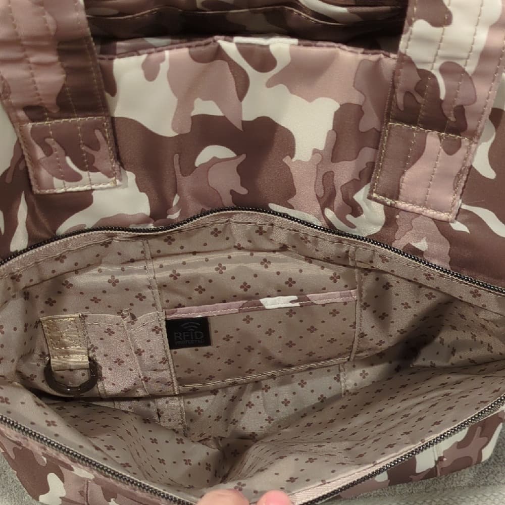 Lug Dory XL Convertible Tote Bag- Camo Taupe - Thumbnail 8