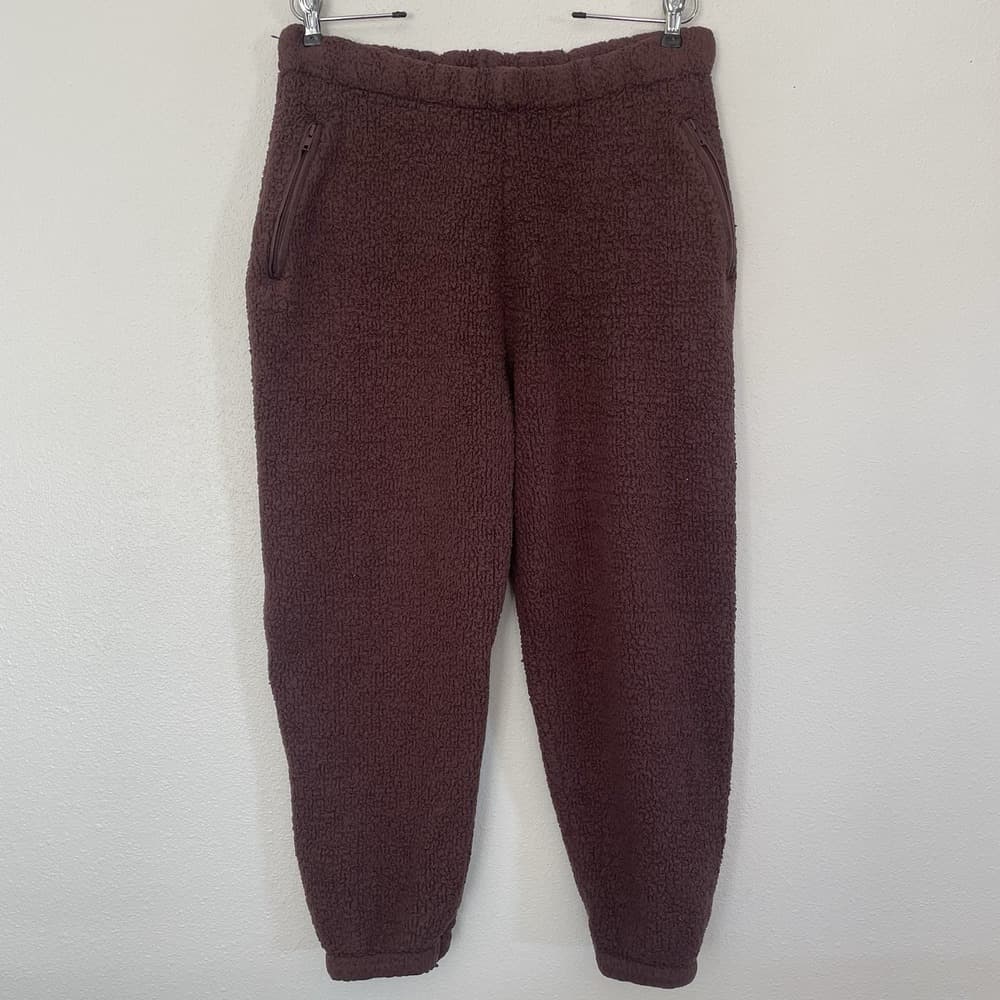 SKIMS Plush Sherpa Jogger Pants - Image 1