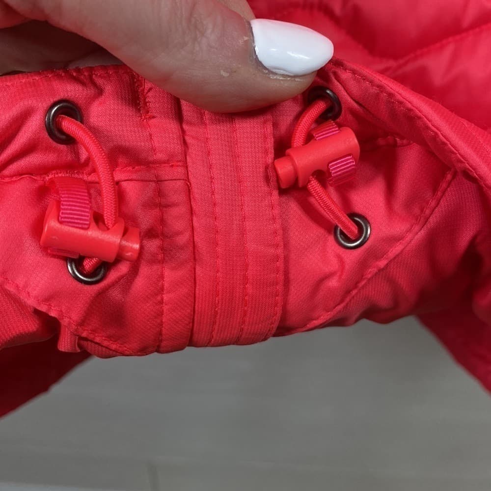 The North Face Women's Red Quilted Puffer Jacket - Thumbnail 9