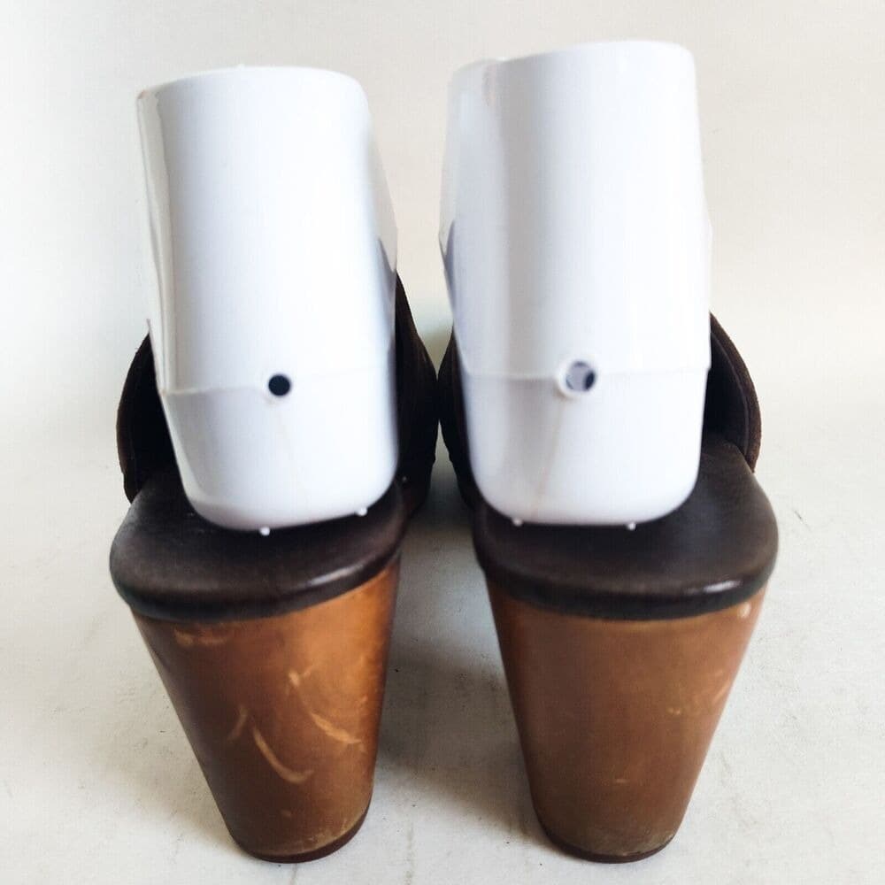 UGG Brown Suede Clogs - Thumbnail 6