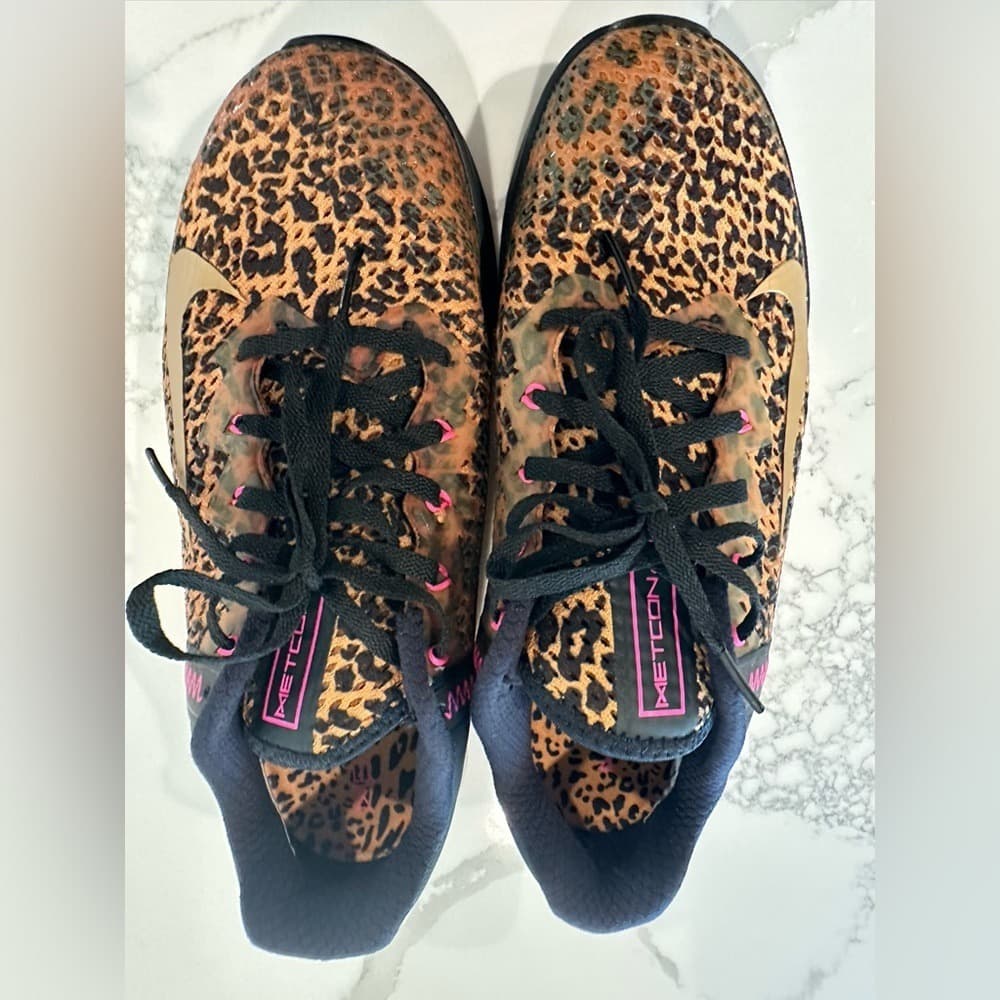 Nike Metcon 6 Leopard Print Training Crossfits - Thumbnail 2