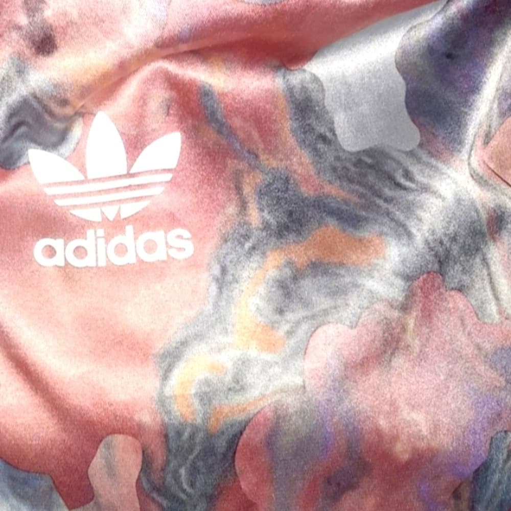 Adidas Multicolor Abstract Print Windbreaker Jacket - Thumbnail 5