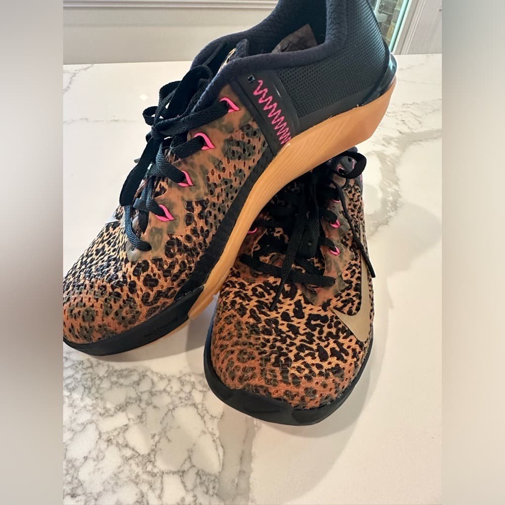 Nike Metcon 6 Leopard Print Training Crossfits - Thumbnail 3