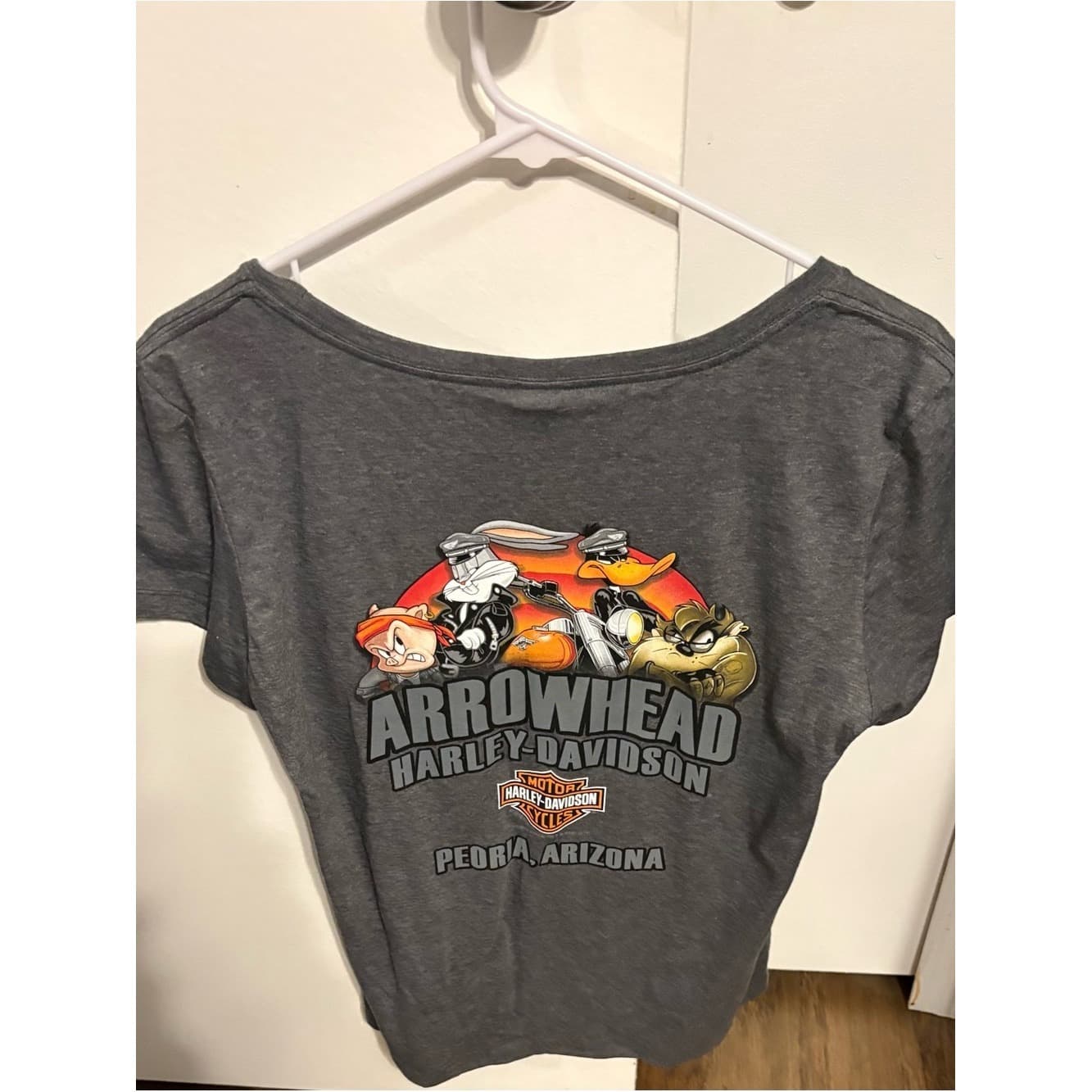 Harley-Davidson Peoria AZ Charcoal Looney Tunes tee - Thumbnail 2