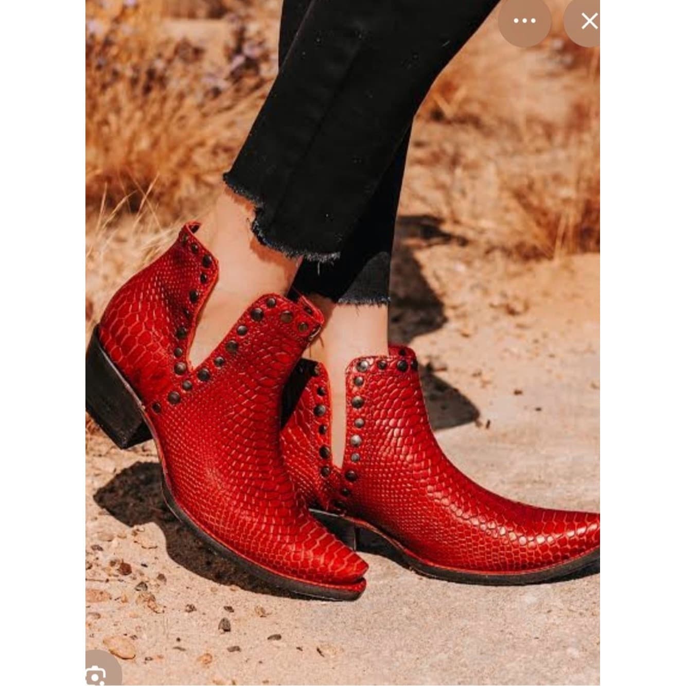 New Freebird Mandy in Red Snake