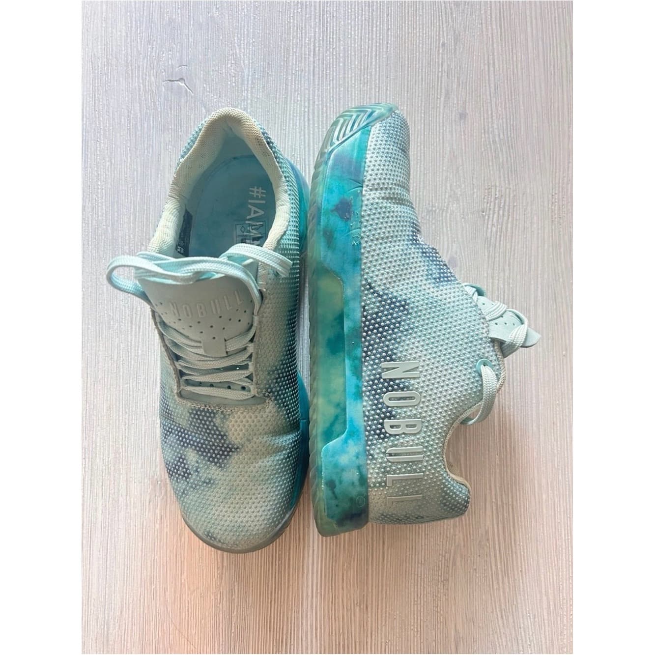 NOBULL Women's Trainer in Aqua Tiedye