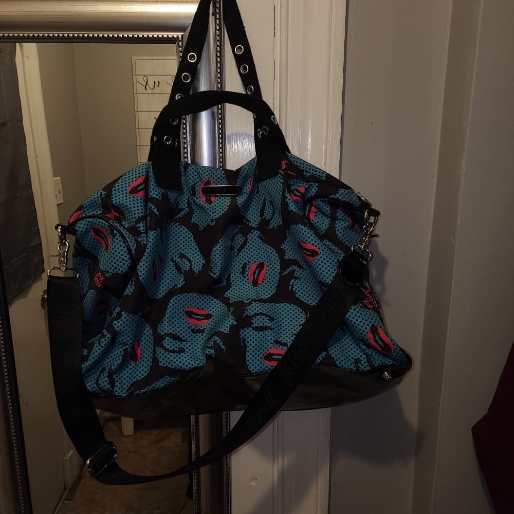 Betsey Johnson Marilyn Monroe Duffel Bag - Thumbnail 2