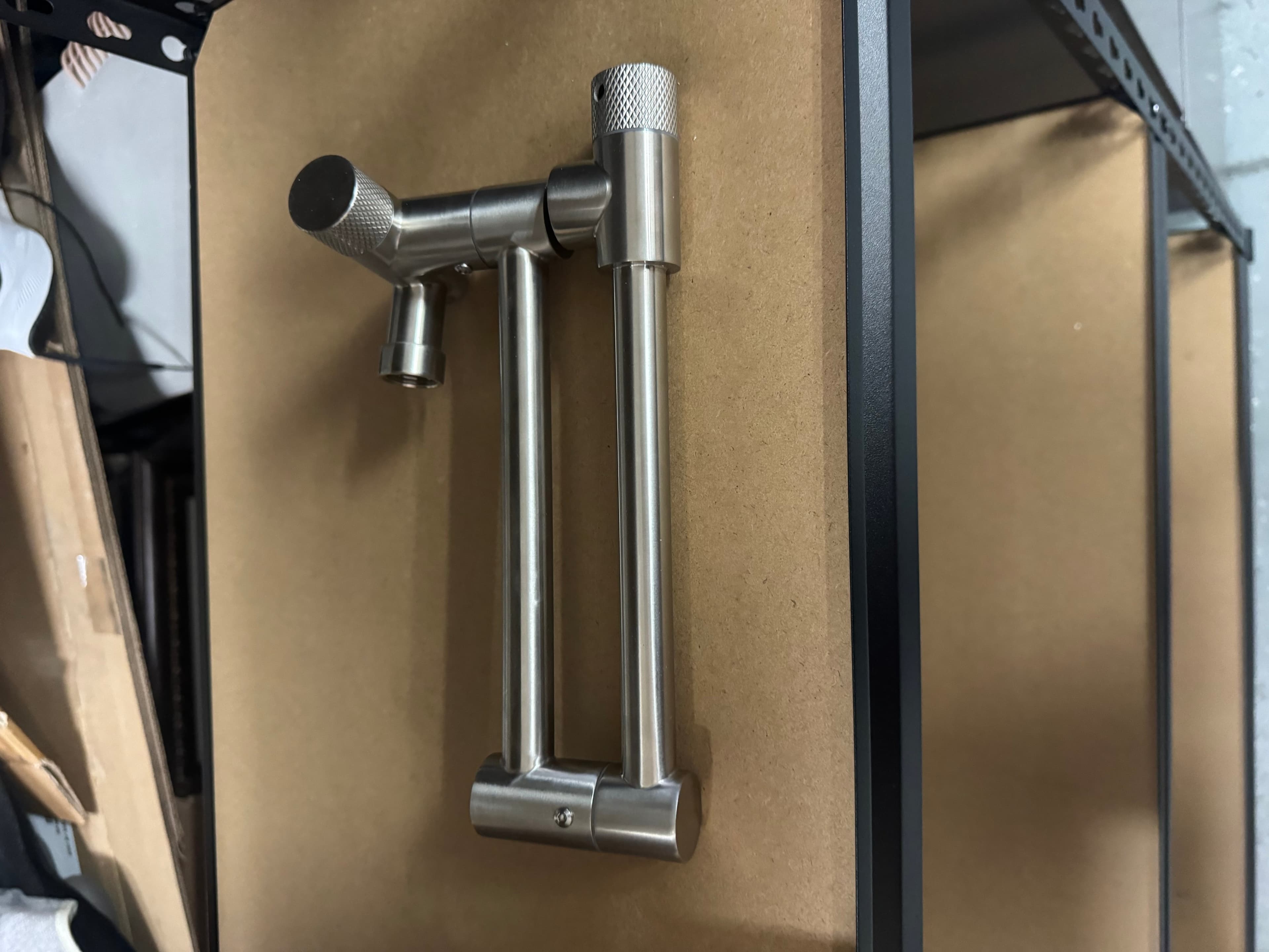 Stainless Steel Pot Filler Faucet Wall Mount - missing hardware - Thumbnail 3