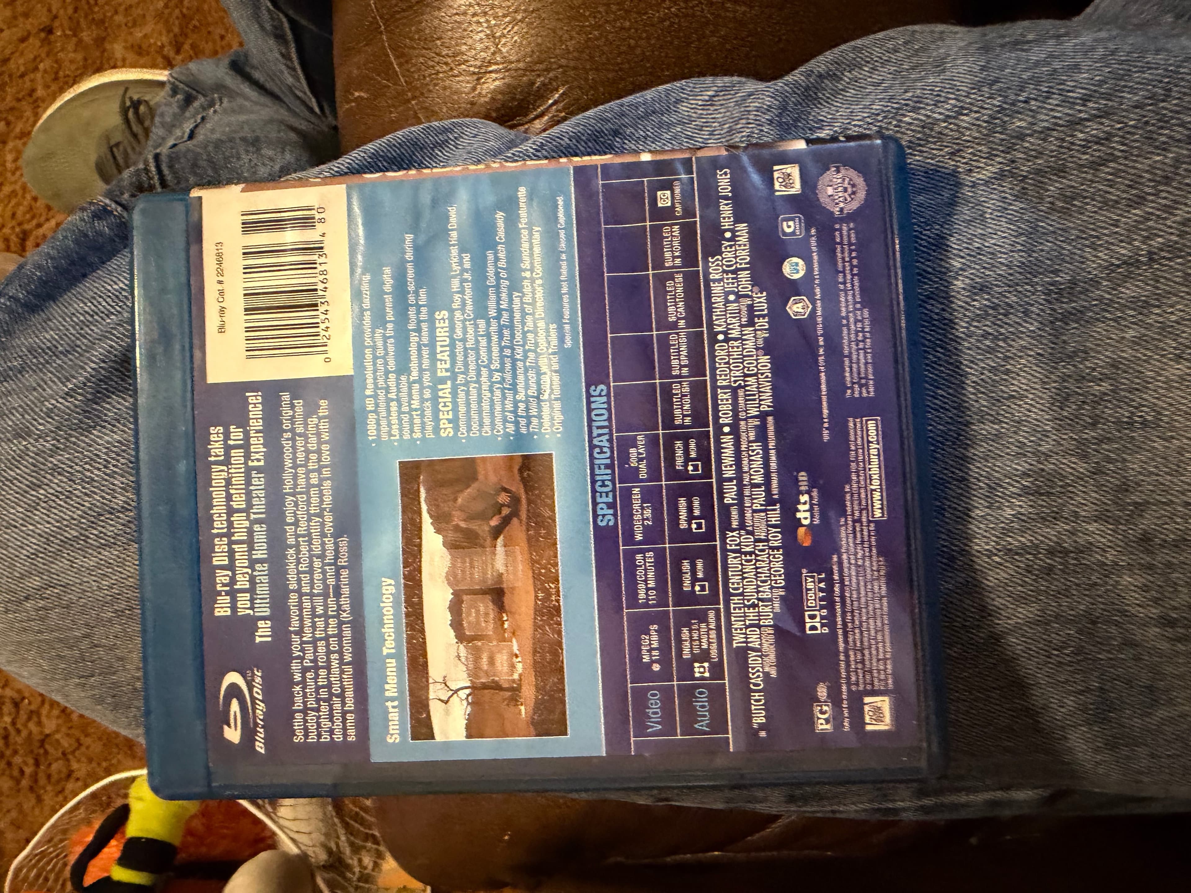 Butch Cassidy and the Sundance Kid Blu-ray 1080p HD Master Audio - Thumbnail 2
