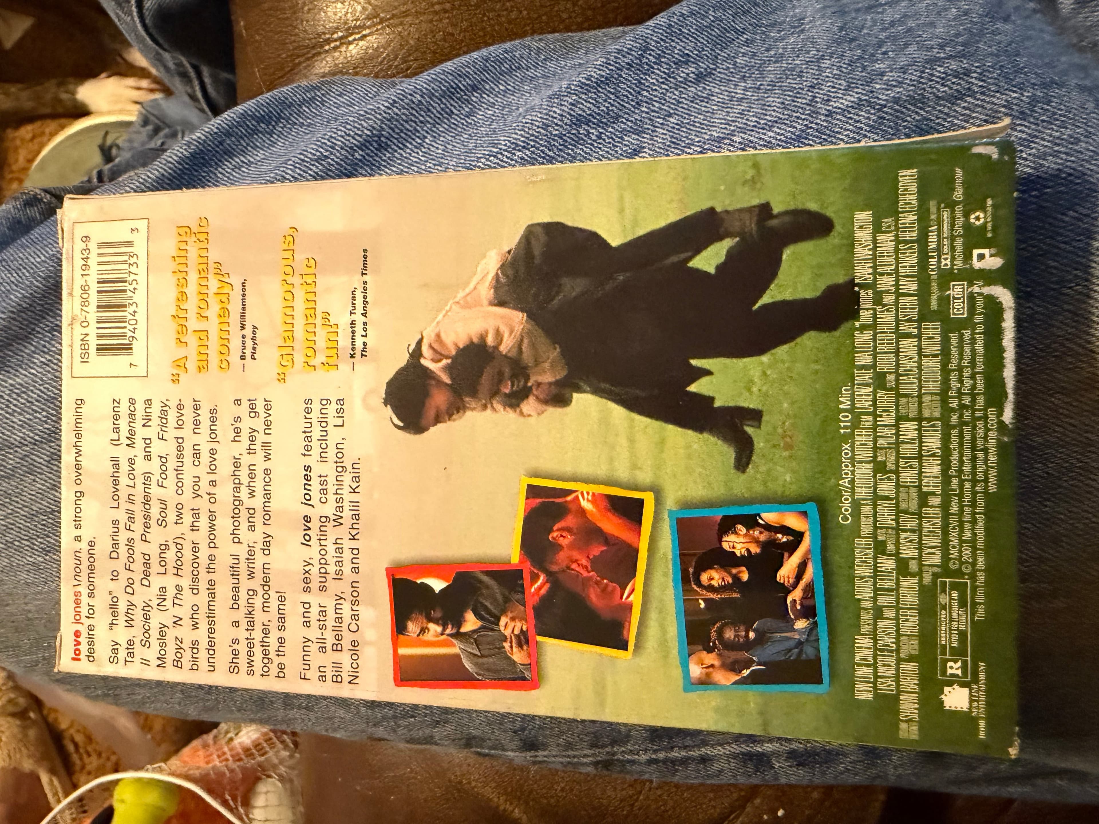 Love Jones VHS 1997 Romantic Drama Film - Thumbnail 2