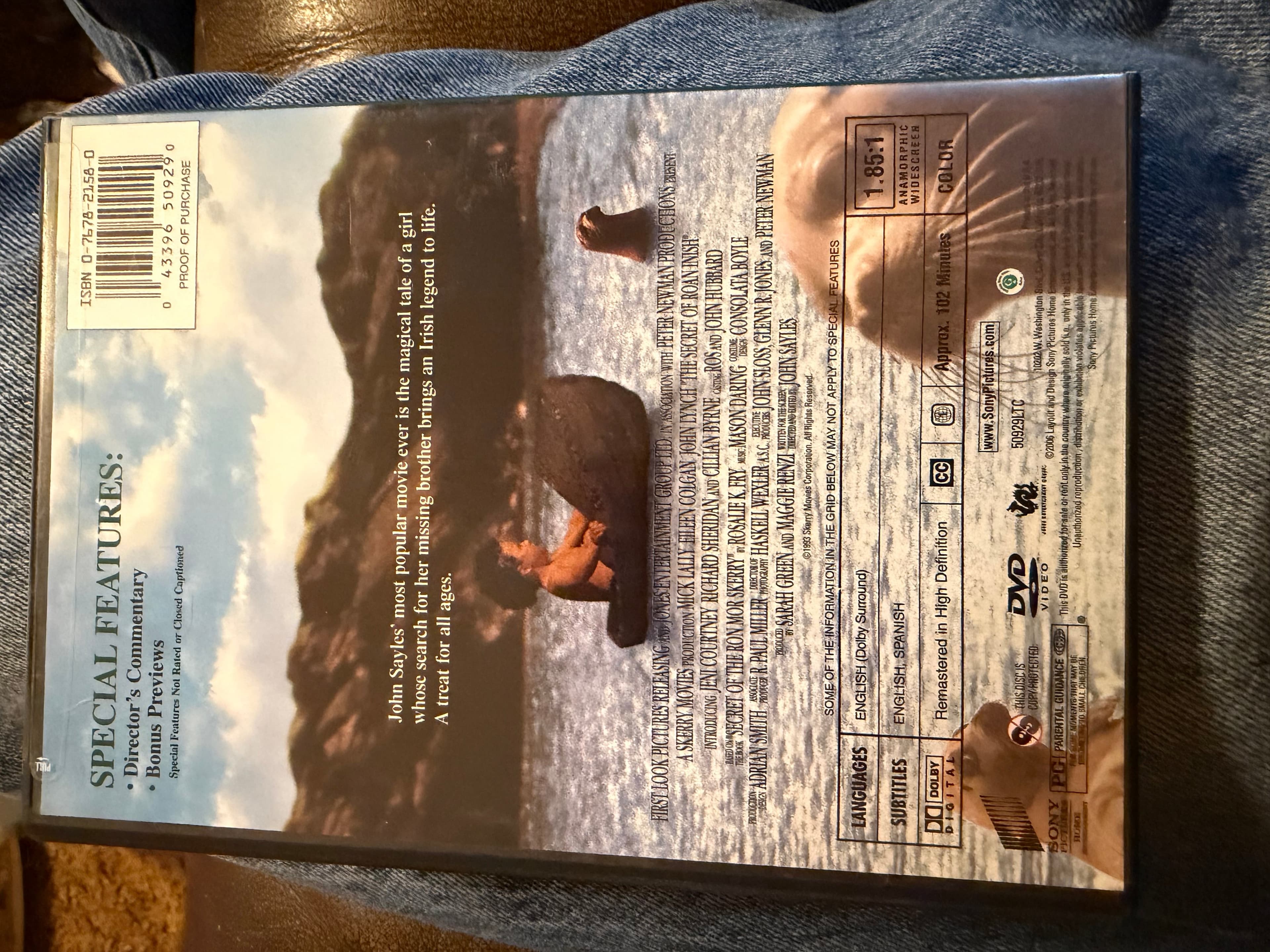 The Secret of Roan Inish DVD NEW John Sayles Family Fantasy Film - Thumbnail 2