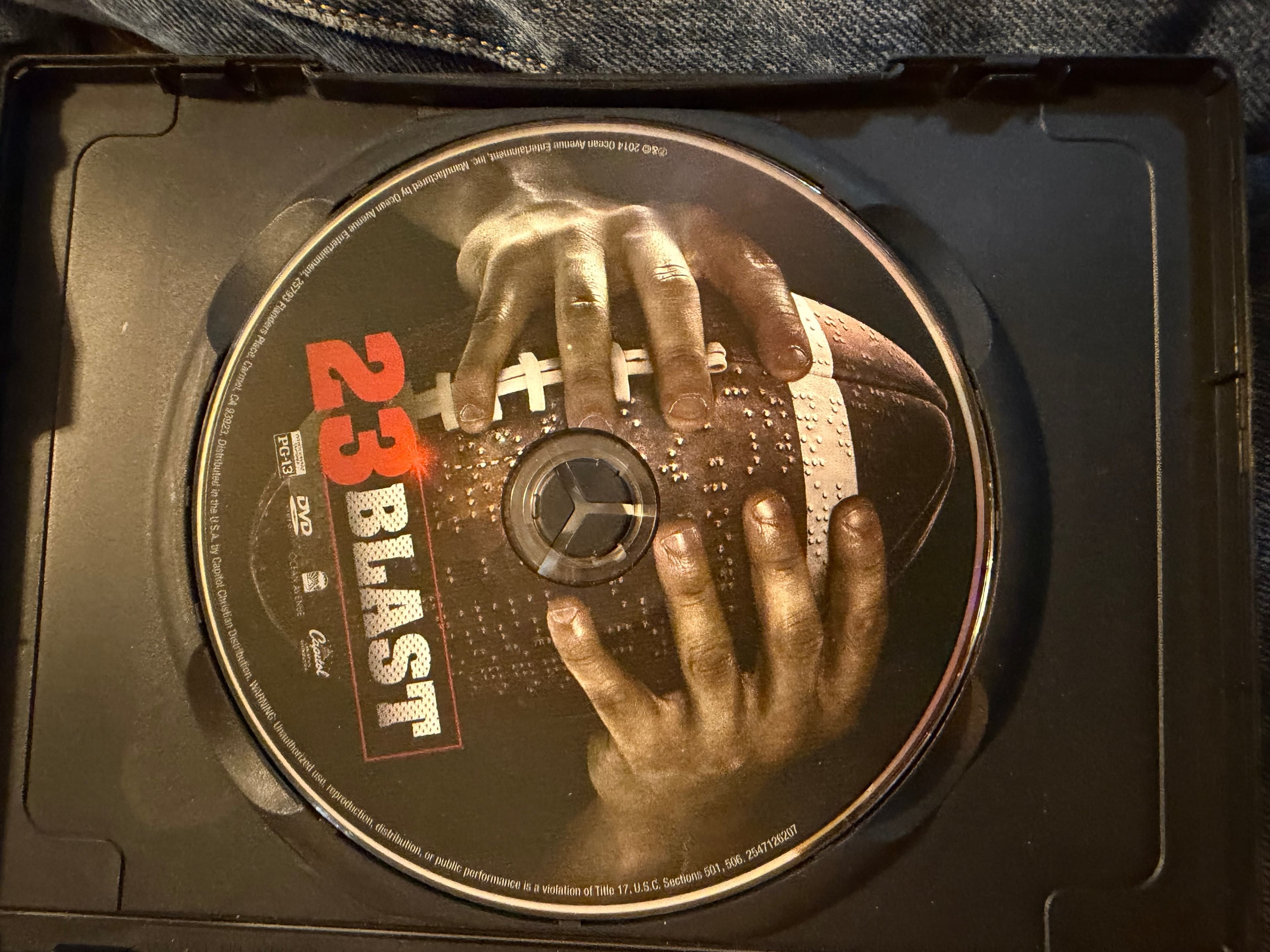 23 Blast DVD Movie Based on True Story Football Drama - Thumbnail 3