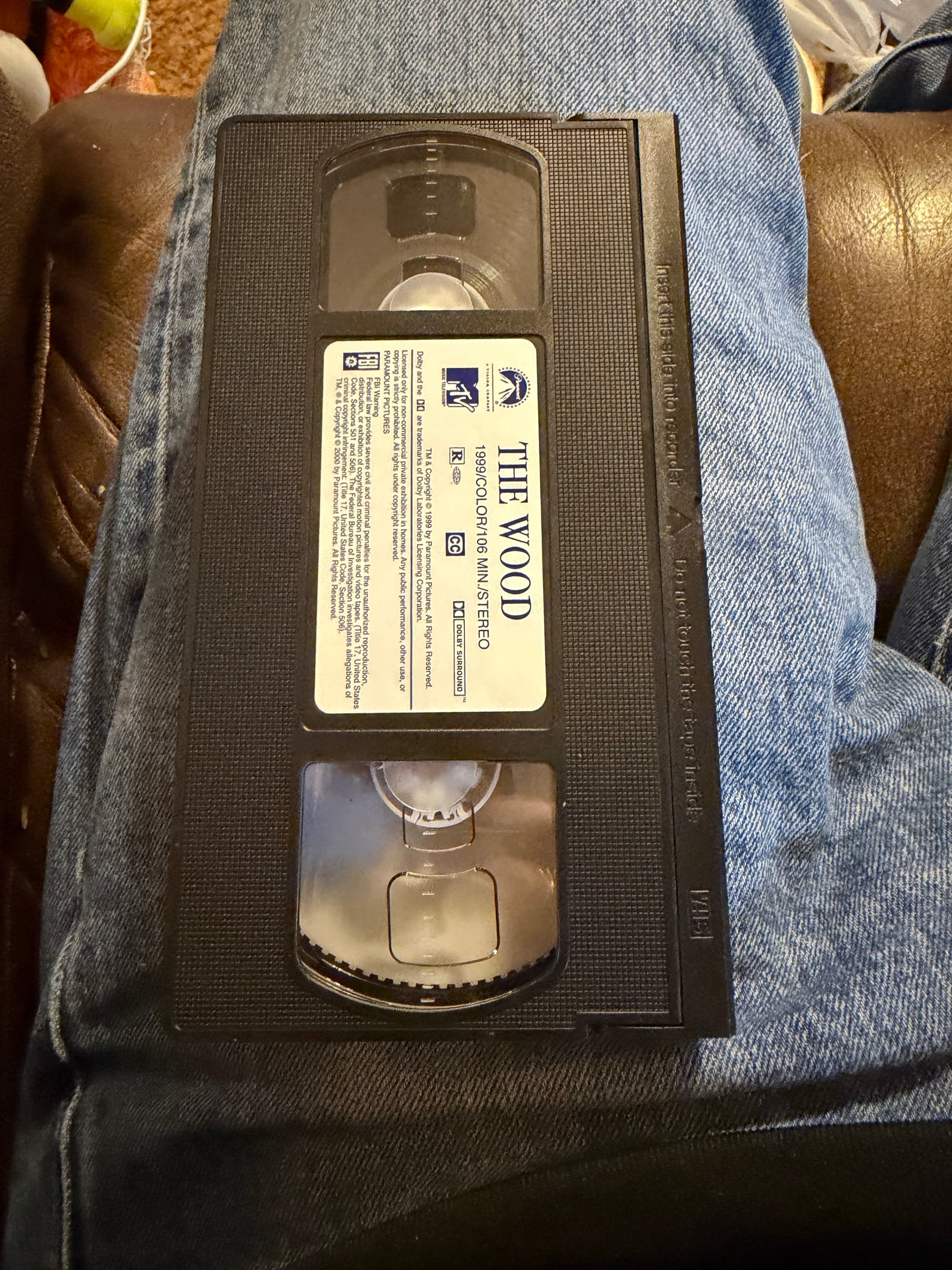 The Wood VHS 1999 Comedy Drama Film Paramount Home Video - Thumbnail 3
