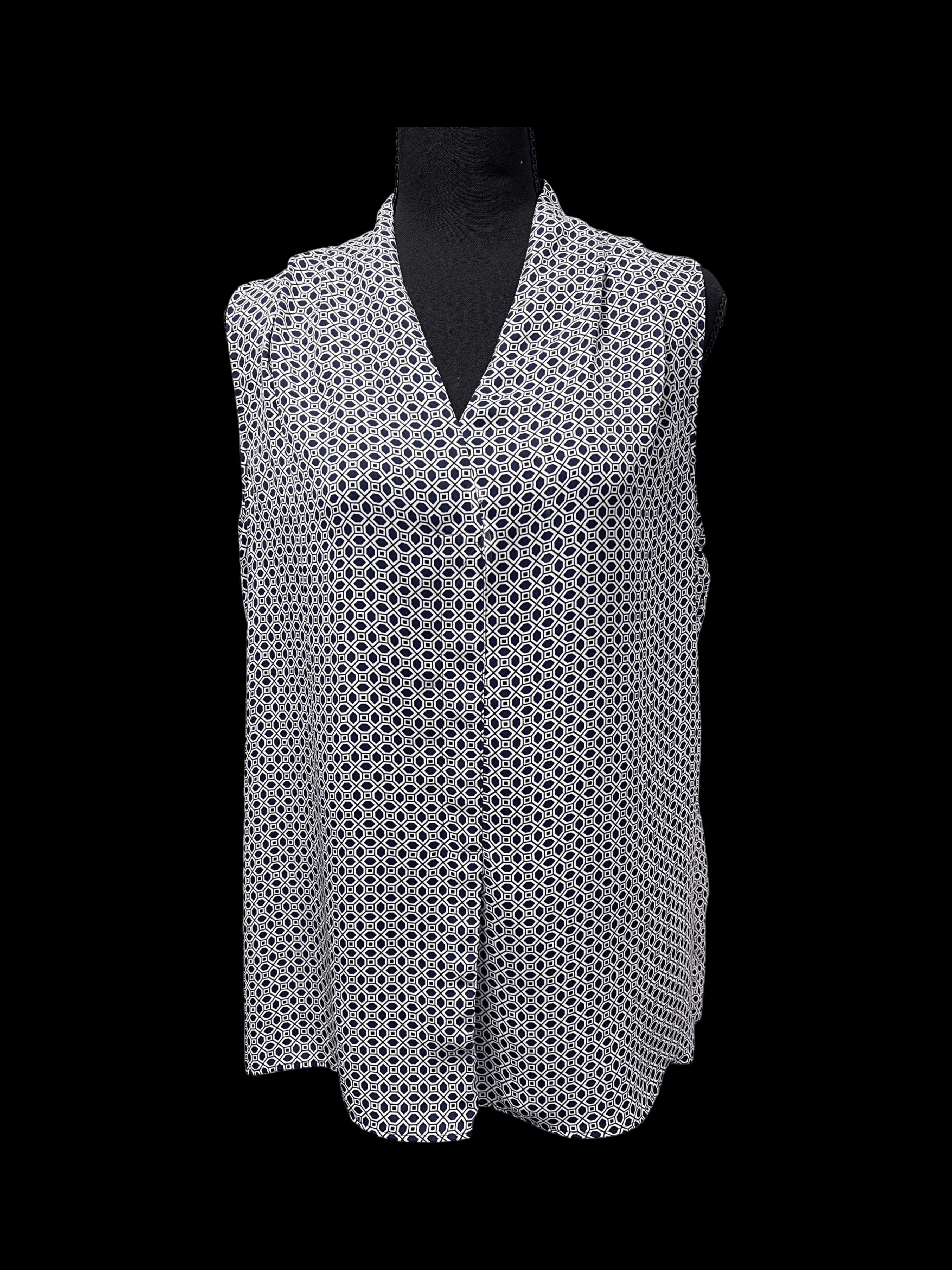 Women’s Laundry by Shelli Segal Sleeveless Blouse - Image 1