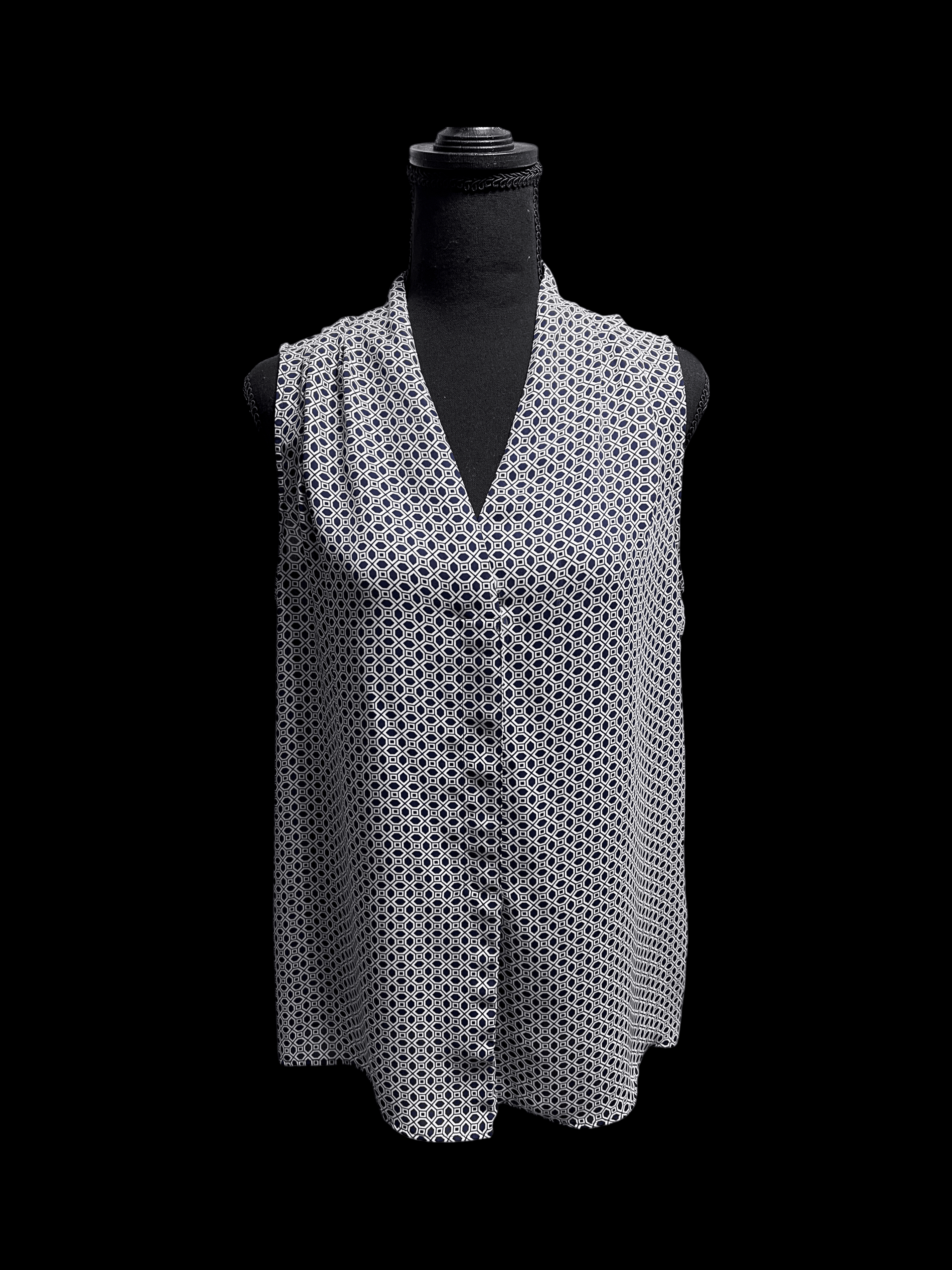 Women’s Laundry by Shelli Segal Sleeveless Blouse - Thumbnail 8