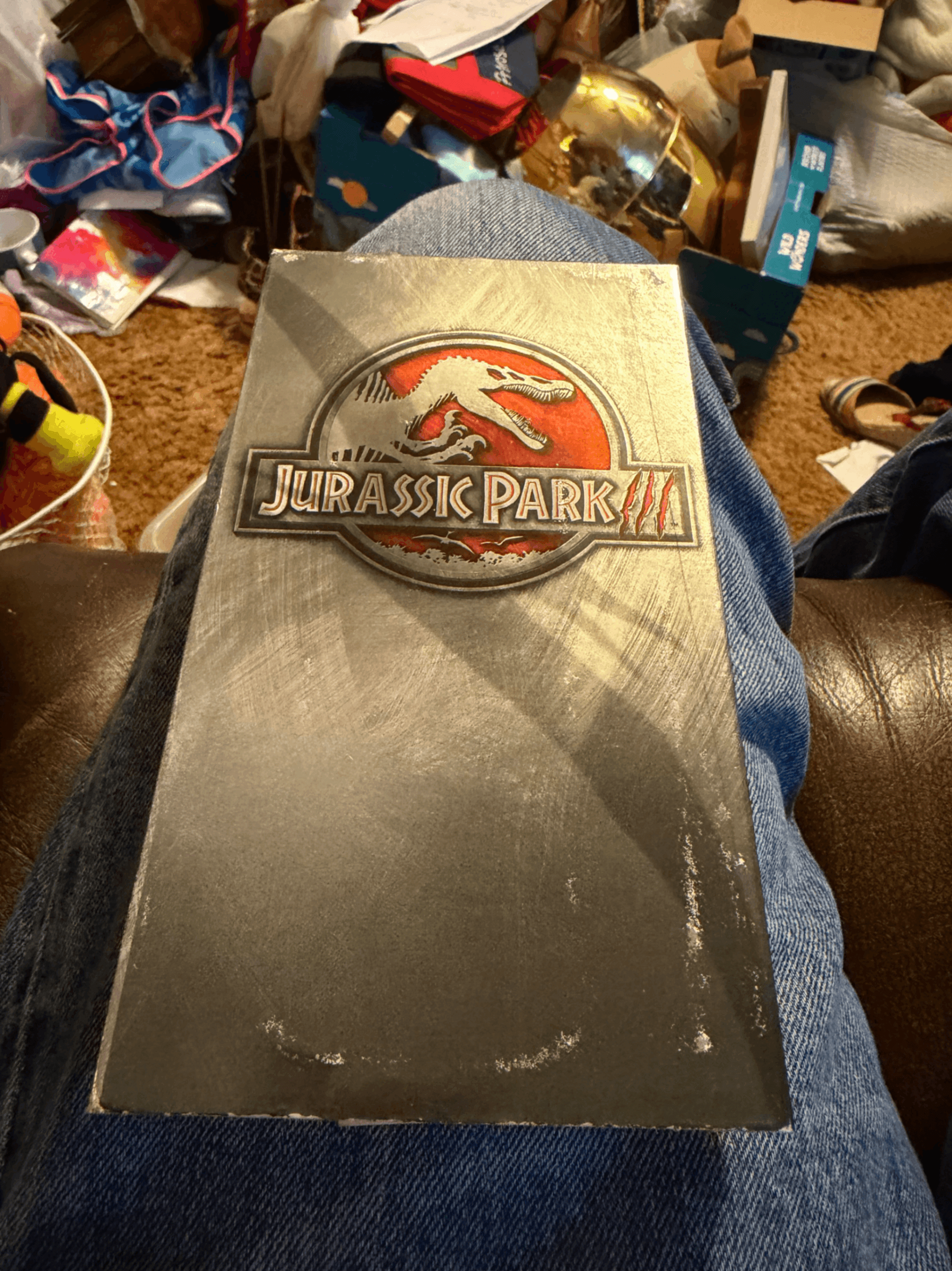 Jurassic Park VHS 1993 Universal Studios Adventure Film - Image 1