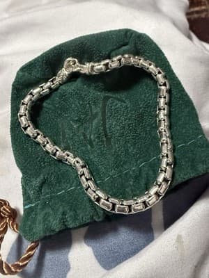 JAI by John Hardy Rounded Box Link Sterling Silver Bracelet - 858463 - Thumbnail 4