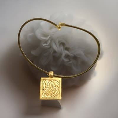 Silpada Necklace With Leather And Sterling Silver Pendant 16 Inches - Thumbnail 5