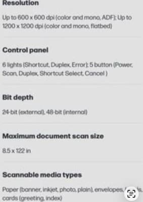 HP ScanJet Pro Desktop Scanner - 20G05A#BGJ - Thumbnail 12