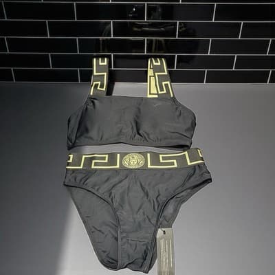 Versace 2 Piece Swimwear With Tags Brand New Size Small 2 - Thumbnail 2