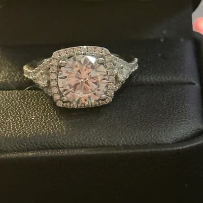 14 Kt Gold Lab Grown Diamond As 7 - Image 1
