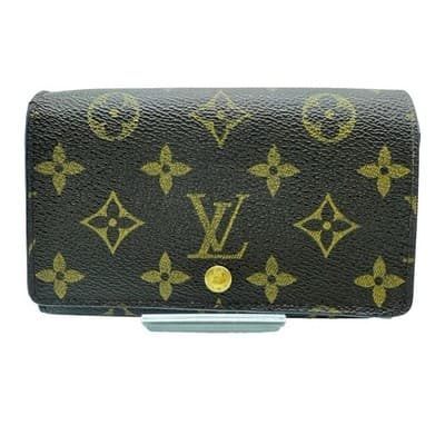 Louis Vuitton Monogram Porte Bifold Wallet Brown Billets Authentic - Thumbnail 15
