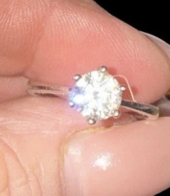 Lab Grown Diamond 2.5 Ctw With 14 Kt Gold Ring Comes With Report - Thumbnail 3
