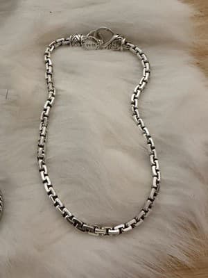 John Hardy Large Bracelet Sterling Silver 8 Inches Unisex - Thumbnail 2