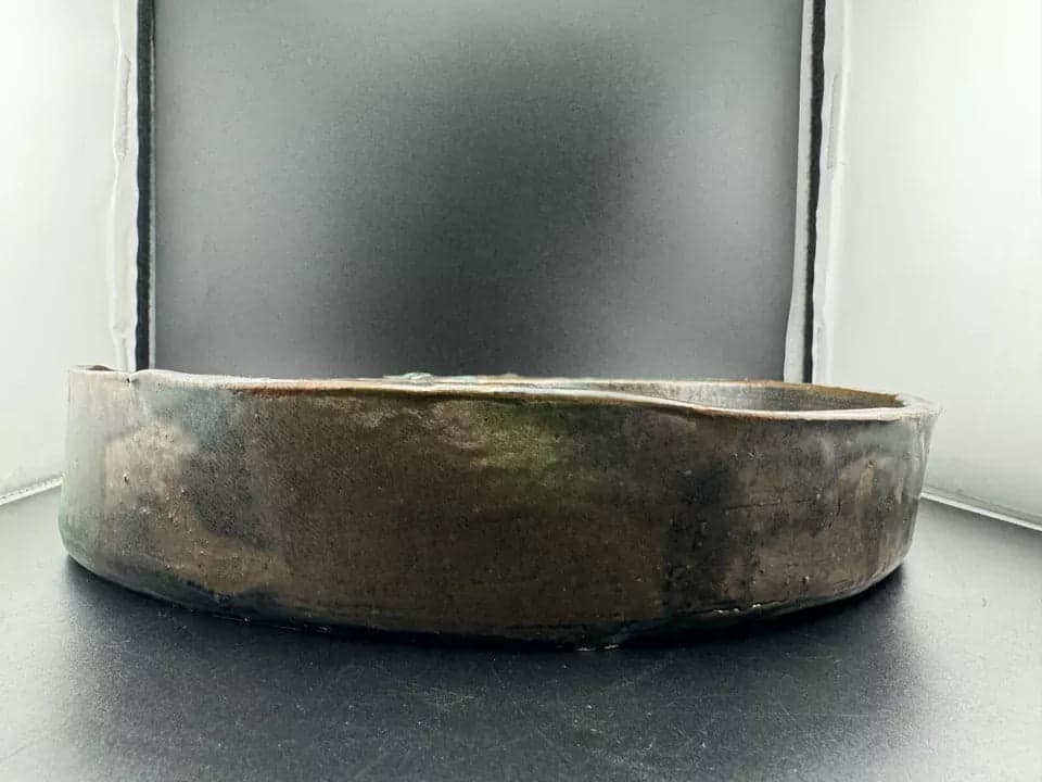 Blue Apple Pottery Bowl/Dish - Thumbnail 3