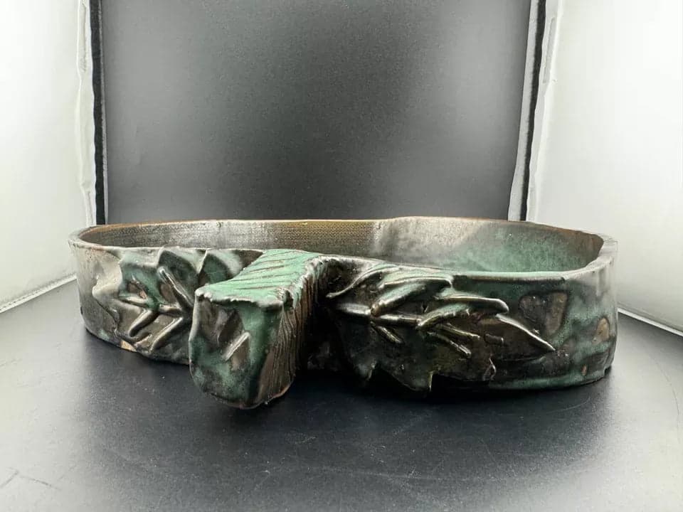 Blue Apple Pottery Bowl/Dish - Thumbnail 5