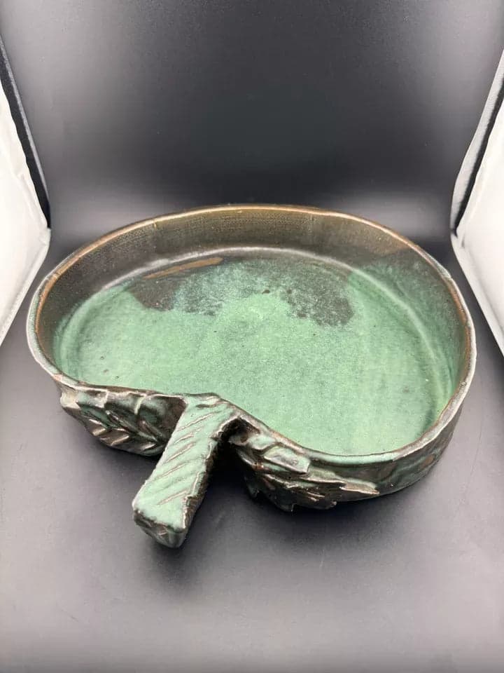 Blue Apple Pottery Bowl/Dish - Thumbnail 6
