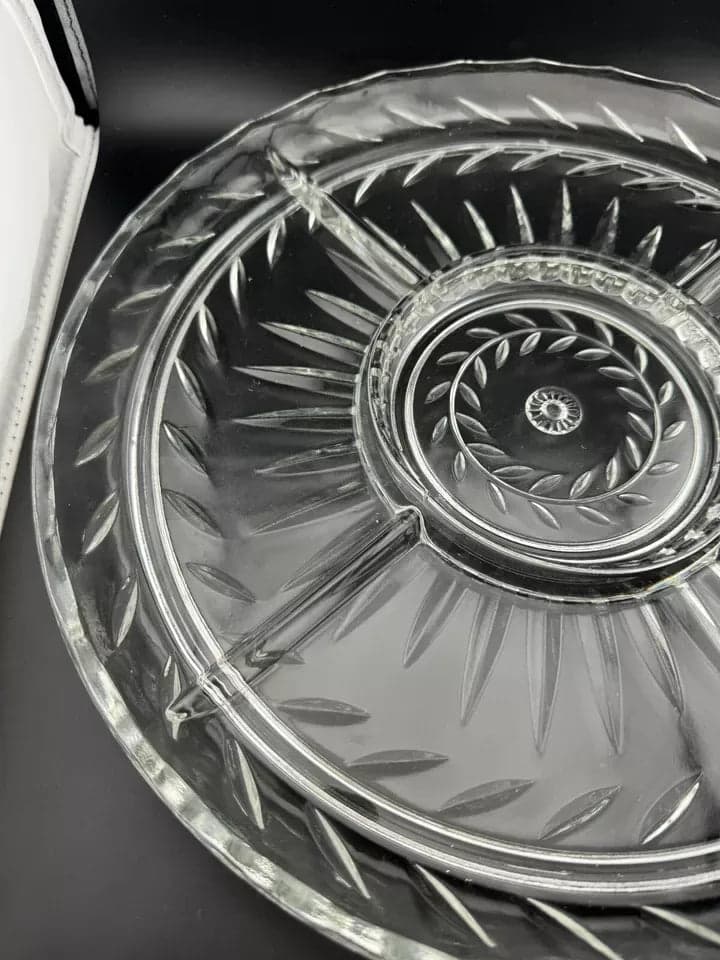 VTG Indiana Glass Relish Tray - Thumbnail 5