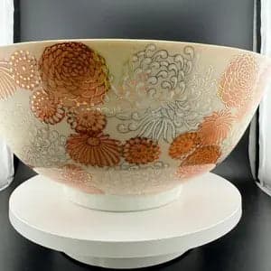 Fujita Kutani Serving Bowl - Thumbnail 6