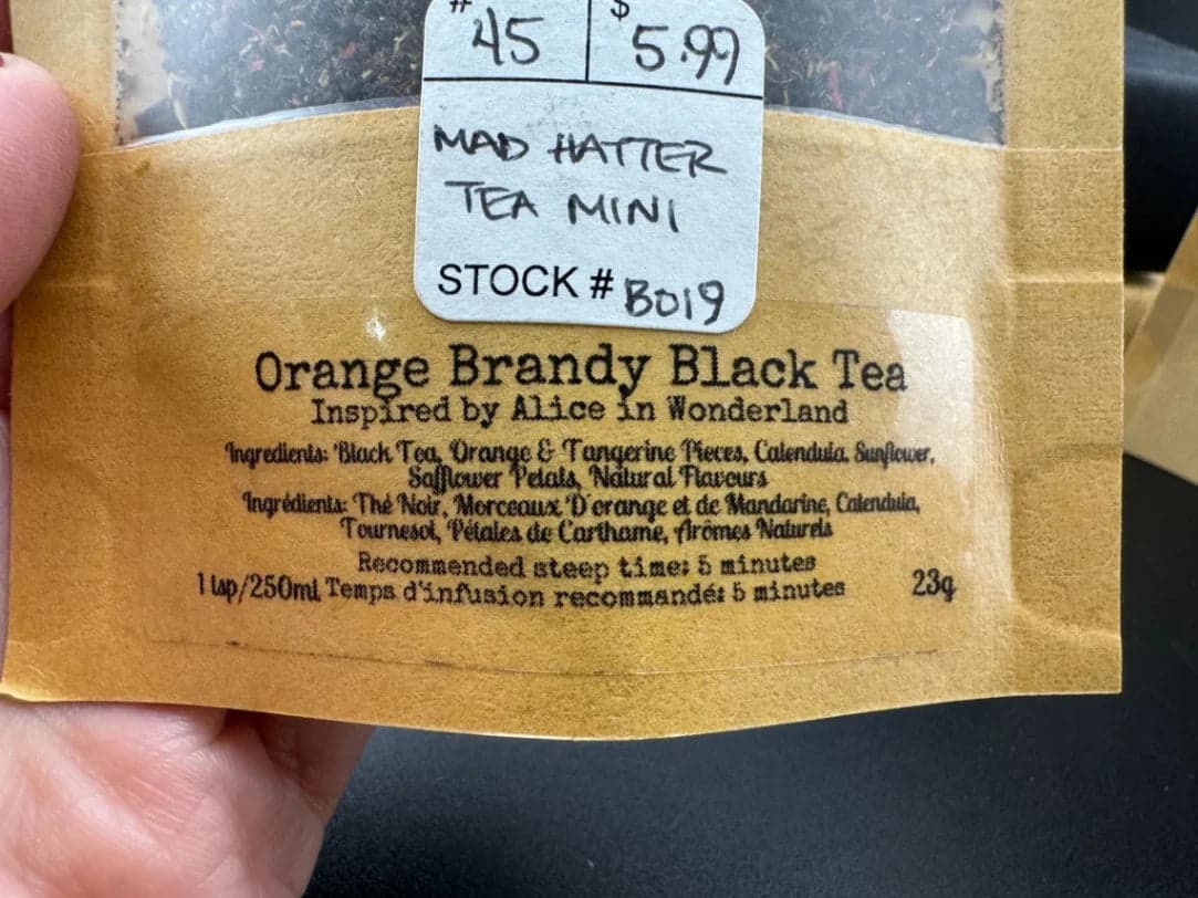 Mad Hatters Tea Party Orange Brandy Black Tea - Thumbnail 5