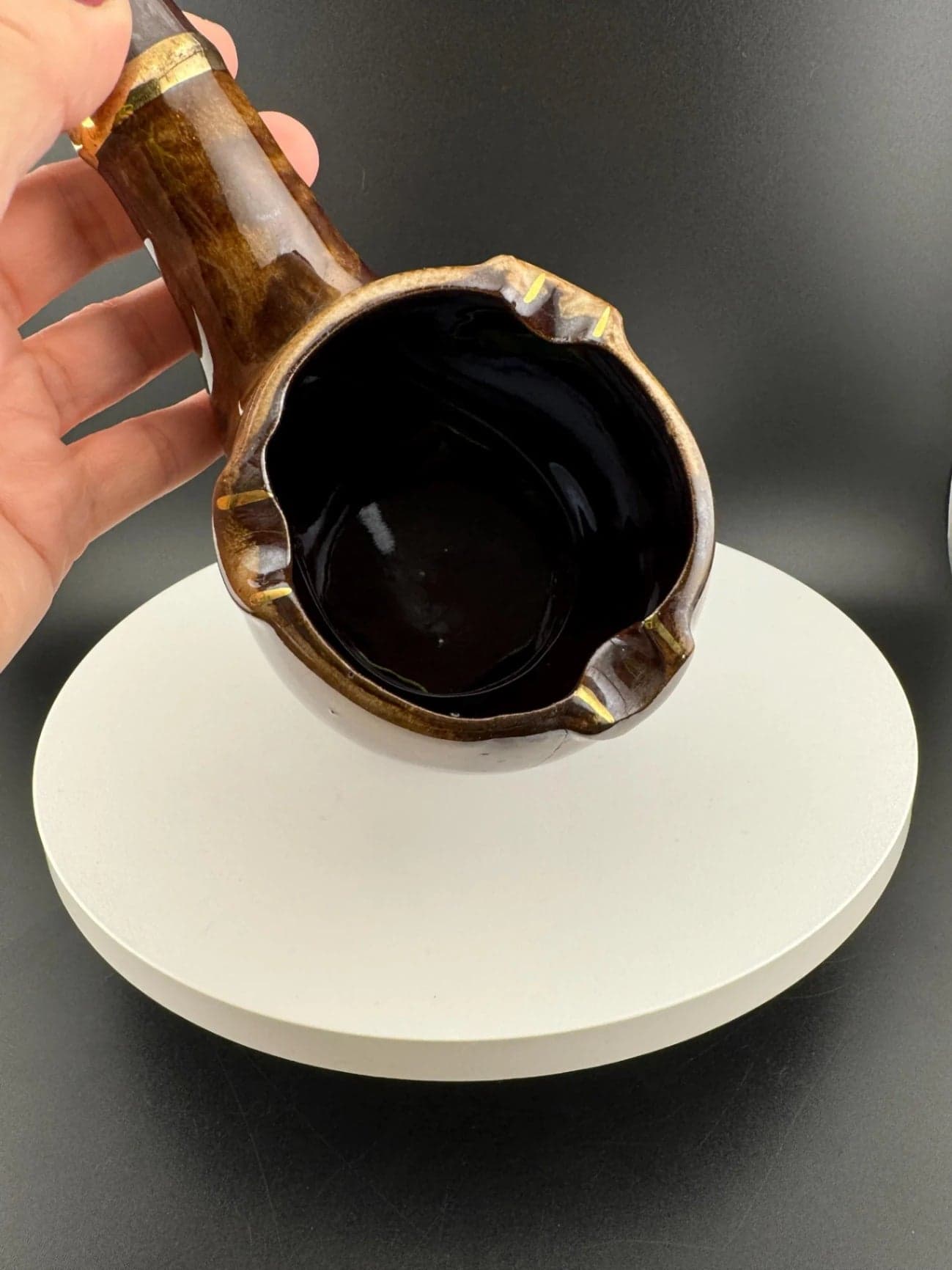 Vintage Napcoware Ceramic Pipe Ashtray - Thumbnail 8