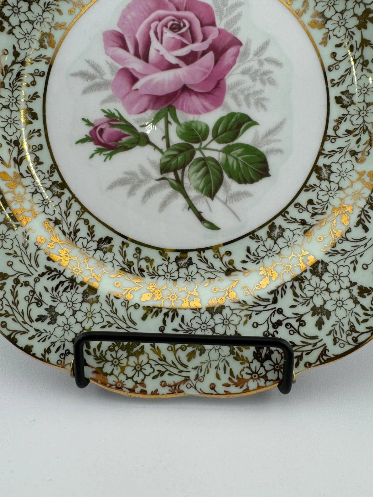 VTG Royal Standard Decorative Rose Plate - Thumbnail 6
