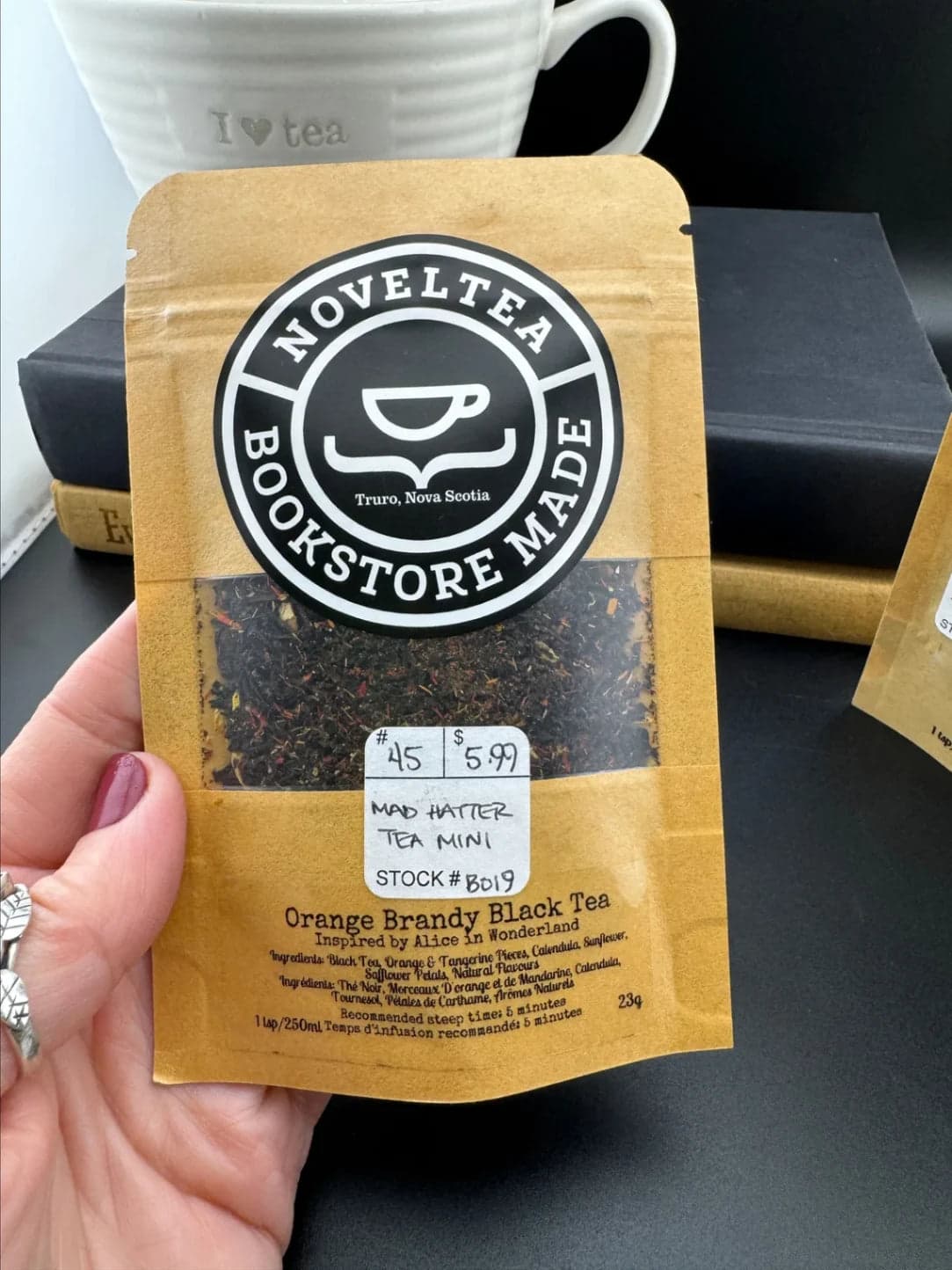 Mad Hatters Tea Party Orange Brandy Black Tea - Thumbnail 4