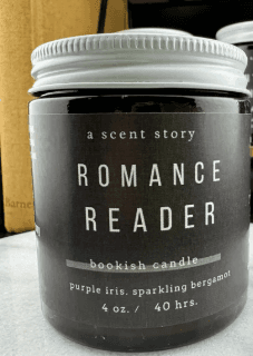 Bookish 4oz. Candle - Romance Reader - Image 1
